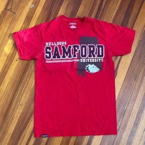 Samford University Bulldogs Tee Shirt Size S
